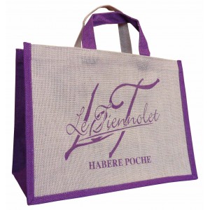 Sac jute poignées jute